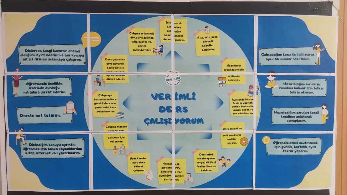 Verimli Ders Çalışma Teknikleri Pano Çalışması